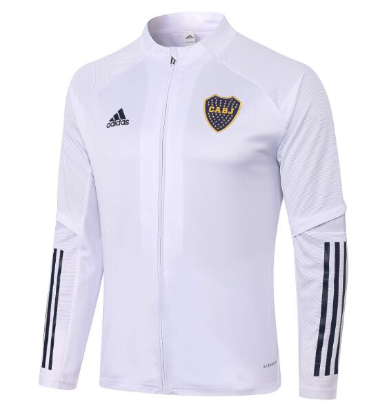 Boca Juniors White Training Jacket 2020/21